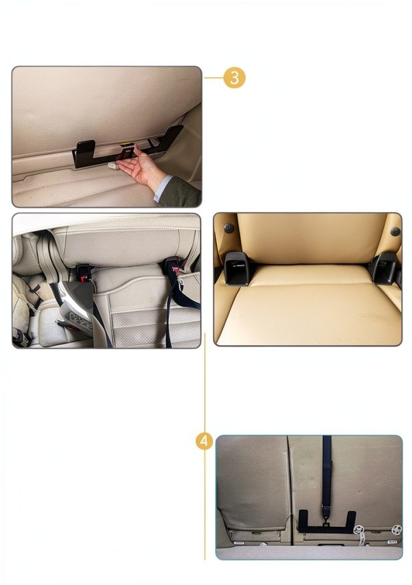 NORTHYUN Universal ISOFIX Adapter for Older Vehicles-4