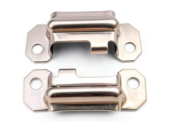 55-57 Chevy Seat Brackets Mutton Hollow Black-2