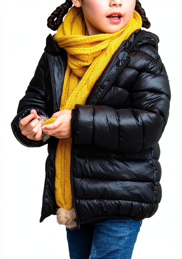 Baby Bear Hooded Puffer Jacket BrandName Unisex-3