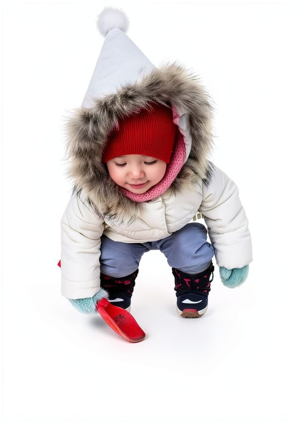 Baby Girls' Down Jacket bb1321-130cm Cotton Fur-6