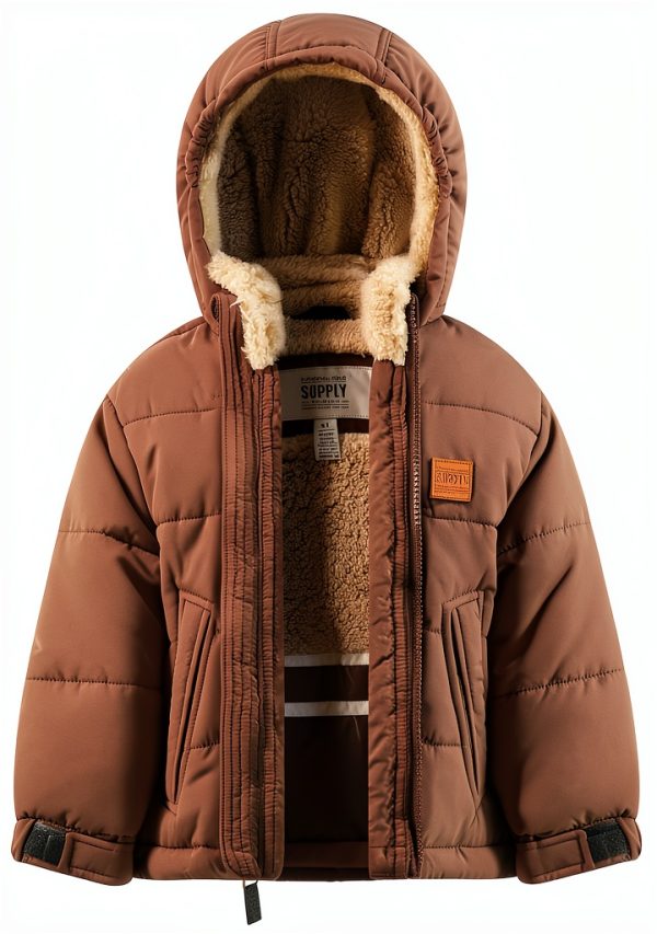 London Fog Baby Winter Coat Tan 18 Months-1