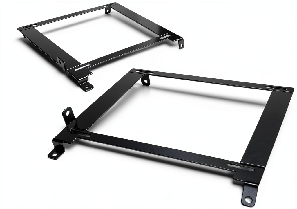 Auto Dynasty seat brackets installed in a Honda Civic interior