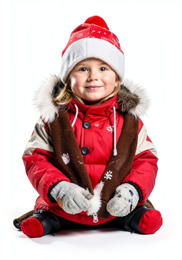 Baby Girls' Down Jacket bb1321-130cm Cotton Fur-2