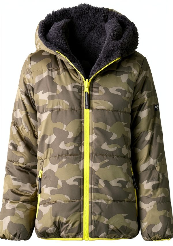 OshKosh Baby Boy Reversible Sherpa Jacket-0
