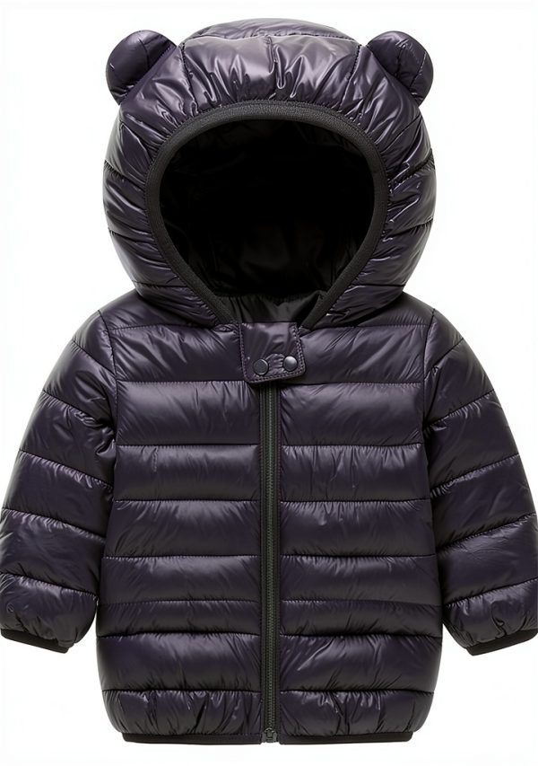 Baby Bear Hooded Puffer Jacket BrandName Unisex-0