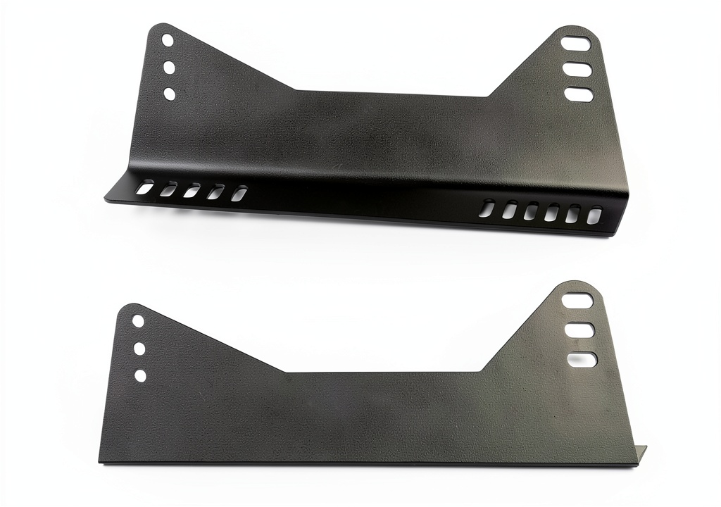Spocoro seat brackets installed in a race car interior