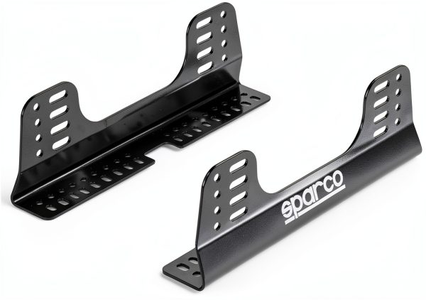 Sparco Seat Bracket Car Mount Black Powder Coat-0