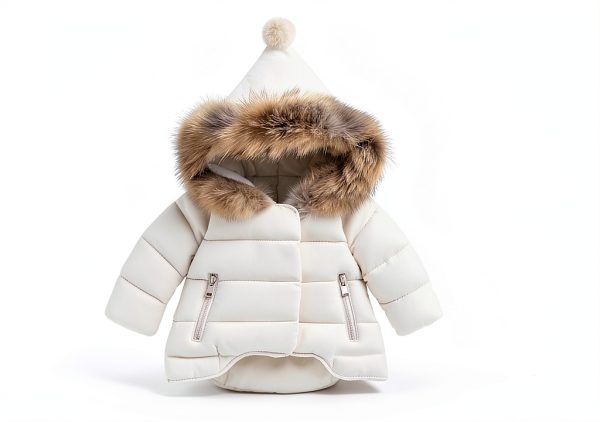 Baby Girls' Down Jacket bb1321-130cm Cotton Fur-1