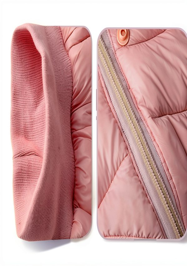 Baby Down Winter Coat CozyKids Unisex Warm Zip-4