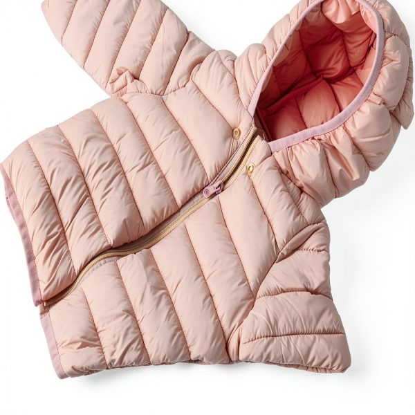 Baby Down Winter Coat CozyKids Unisex Warm Zip-2
