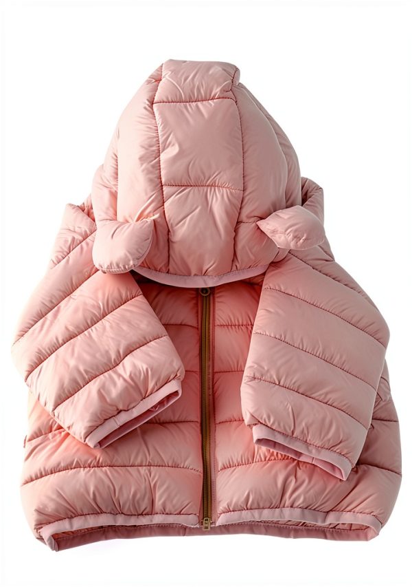 Baby Down Winter Coat CozyKids Unisex Warm Zip-3