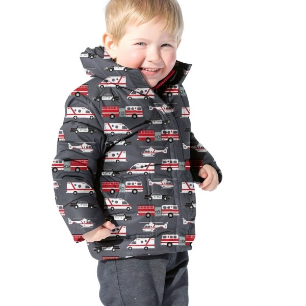 Vegan Baby Winter Jacket One Kid Car Seat Safe-1