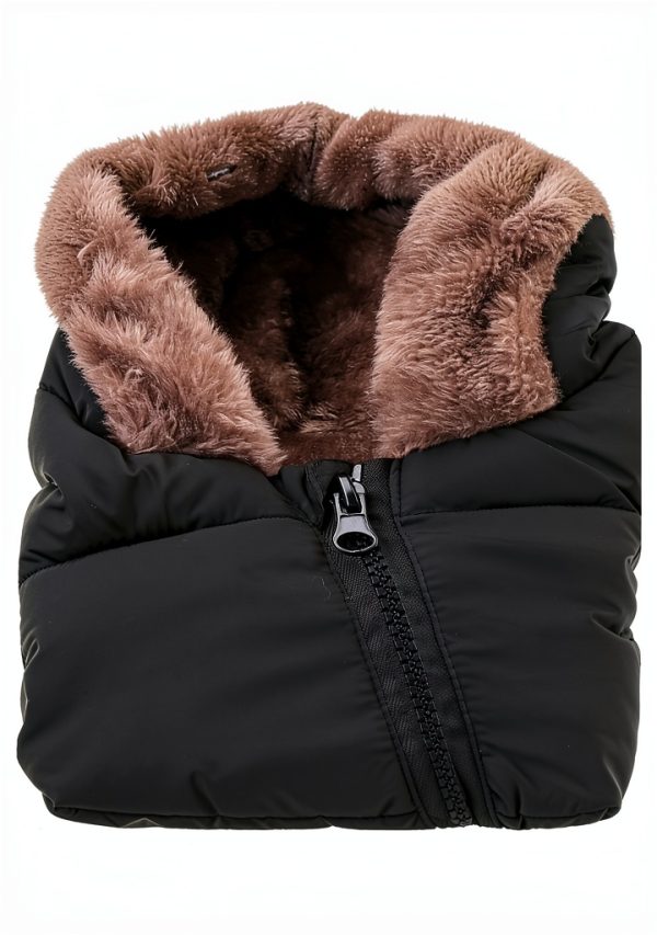 AIMISYOU Baby Winter Puffer Coat Polyester Hooded-2