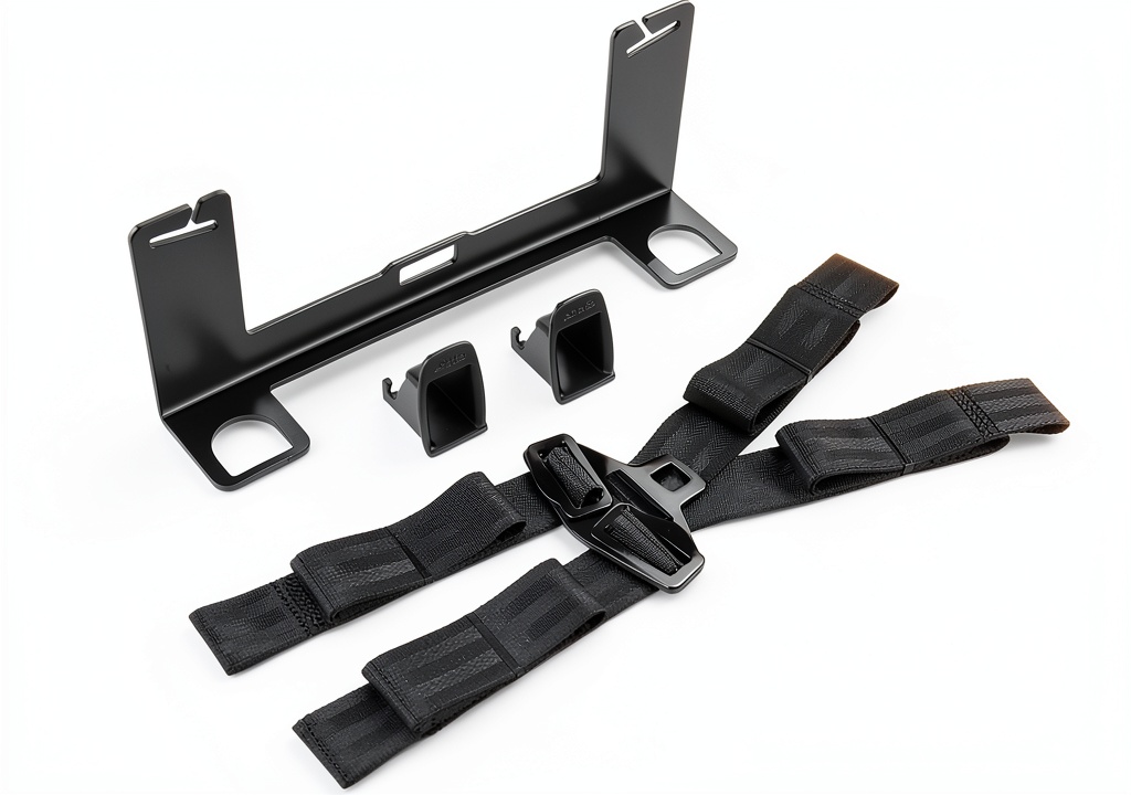 JHKLS Universal ISOFIX Latch Interface Bracket material and design