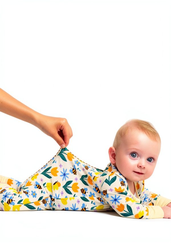Bamboo Baby Romper LunaKids Soft Stretch OnePiece-2