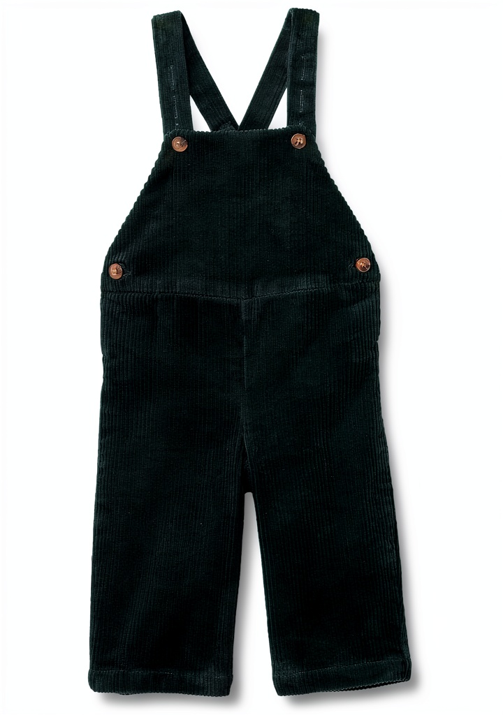 Baby wearing Sofia Grainge corduroy footie in a bright nursery