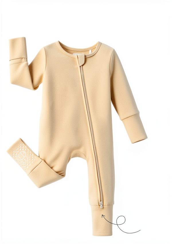 Bamboo Baby Romper LunaKids Soft Stretch OnePiece-3