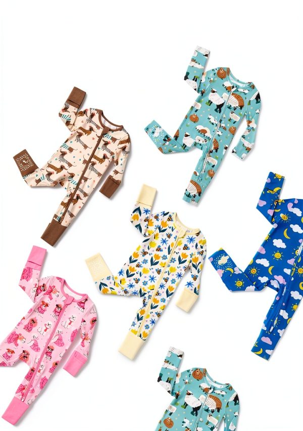 Bamboo Baby Romper LunaKids Soft Stretch OnePiece-6